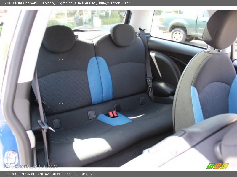 Lightning Blue Metallic / Blue/Carbon Black 2008 Mini Cooper S Hardtop