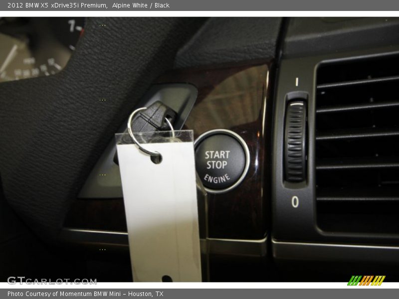 Alpine White / Black 2012 BMW X5 xDrive35i Premium