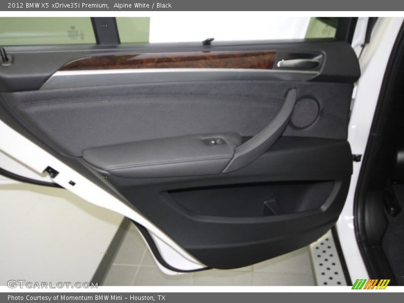 Alpine White / Black 2012 BMW X5 xDrive35i Premium