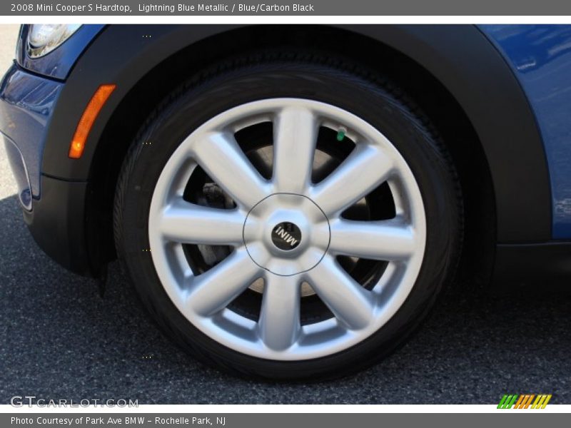Lightning Blue Metallic / Blue/Carbon Black 2008 Mini Cooper S Hardtop