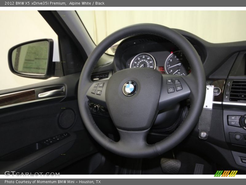 Alpine White / Black 2012 BMW X5 xDrive35i Premium