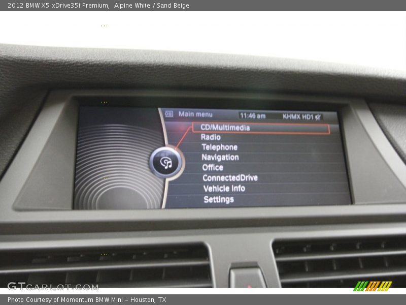 Alpine White / Sand Beige 2012 BMW X5 xDrive35i Premium