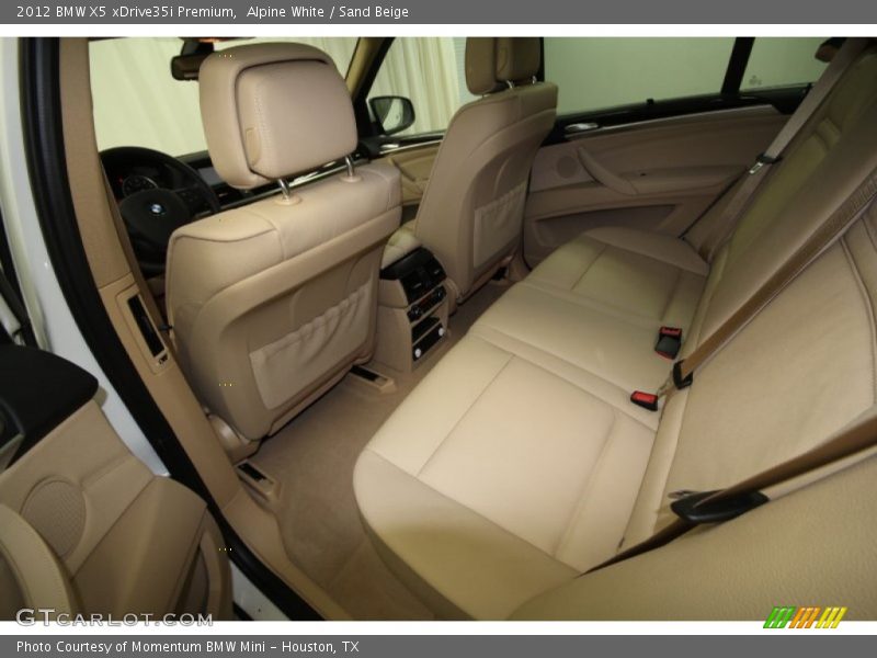 Alpine White / Sand Beige 2012 BMW X5 xDrive35i Premium
