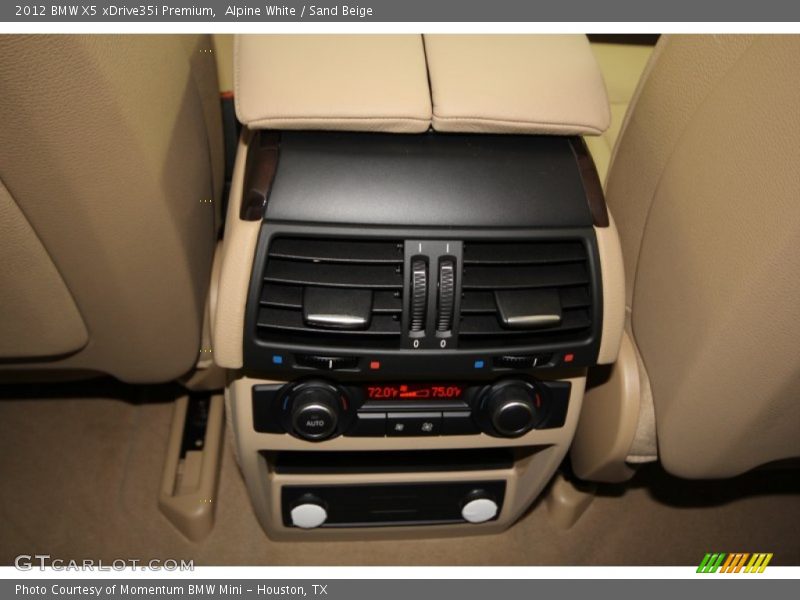 Alpine White / Sand Beige 2012 BMW X5 xDrive35i Premium