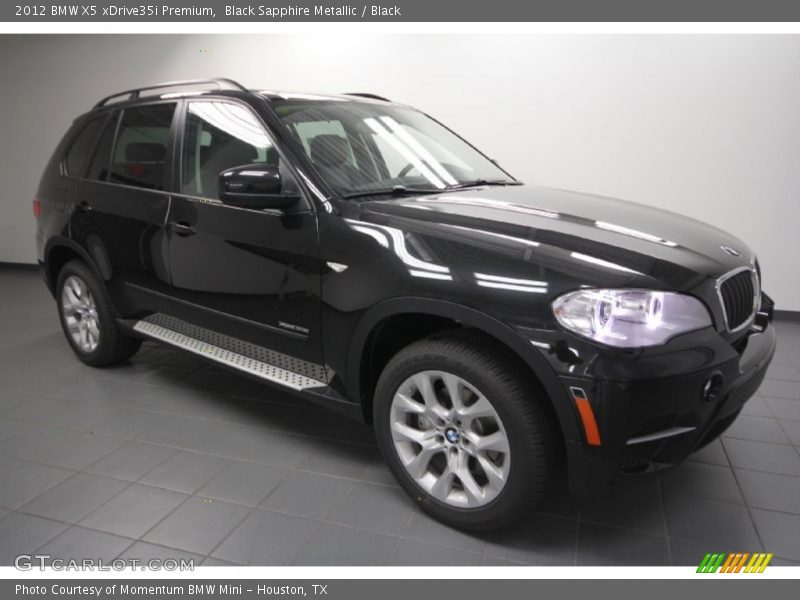 Black Sapphire Metallic / Black 2012 BMW X5 xDrive35i Premium