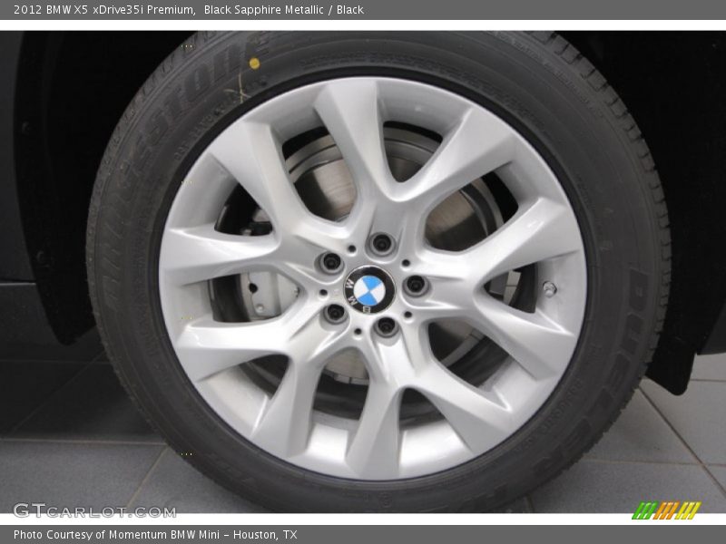 Black Sapphire Metallic / Black 2012 BMW X5 xDrive35i Premium