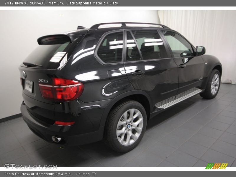 Black Sapphire Metallic / Black 2012 BMW X5 xDrive35i Premium