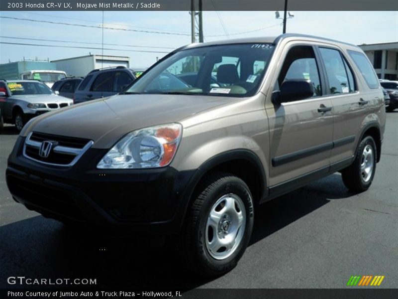 Mojave Mist Metallic / Saddle 2003 Honda CR-V LX