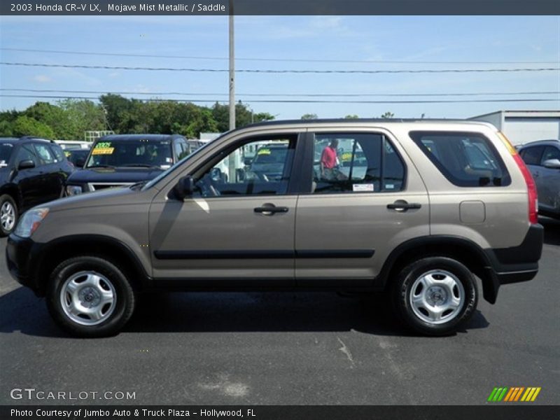 Mojave Mist Metallic / Saddle 2003 Honda CR-V LX