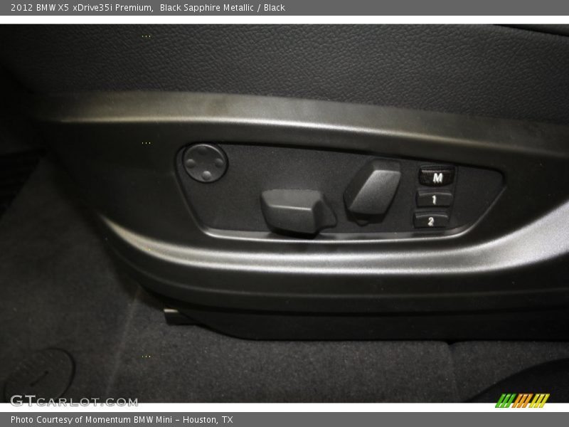 Black Sapphire Metallic / Black 2012 BMW X5 xDrive35i Premium