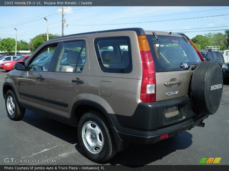 Mojave Mist Metallic / Saddle 2003 Honda CR-V LX