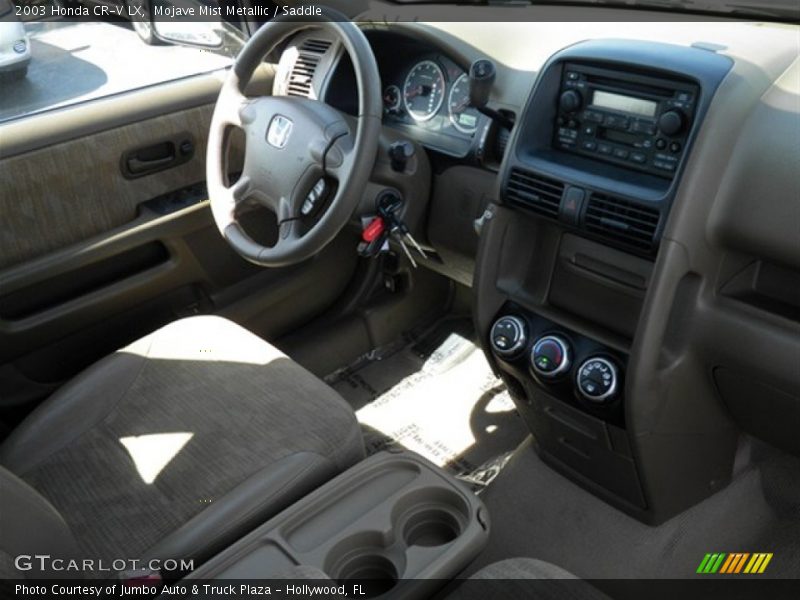 Mojave Mist Metallic / Saddle 2003 Honda CR-V LX