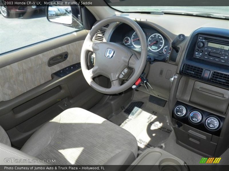 Mojave Mist Metallic / Saddle 2003 Honda CR-V LX