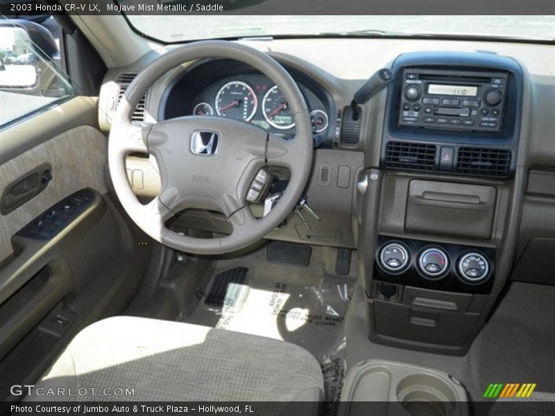 Mojave Mist Metallic / Saddle 2003 Honda CR-V LX