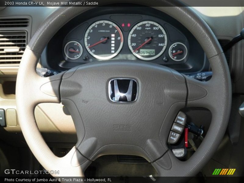 Mojave Mist Metallic / Saddle 2003 Honda CR-V LX