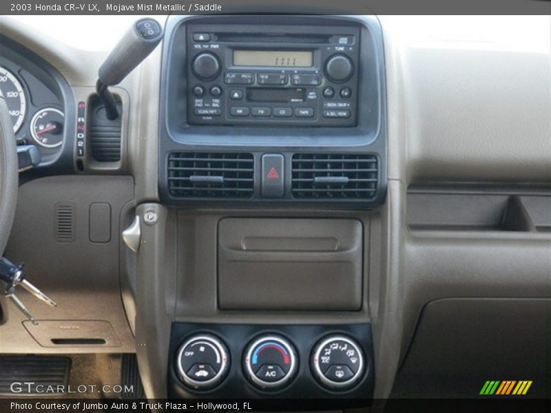 Mojave Mist Metallic / Saddle 2003 Honda CR-V LX