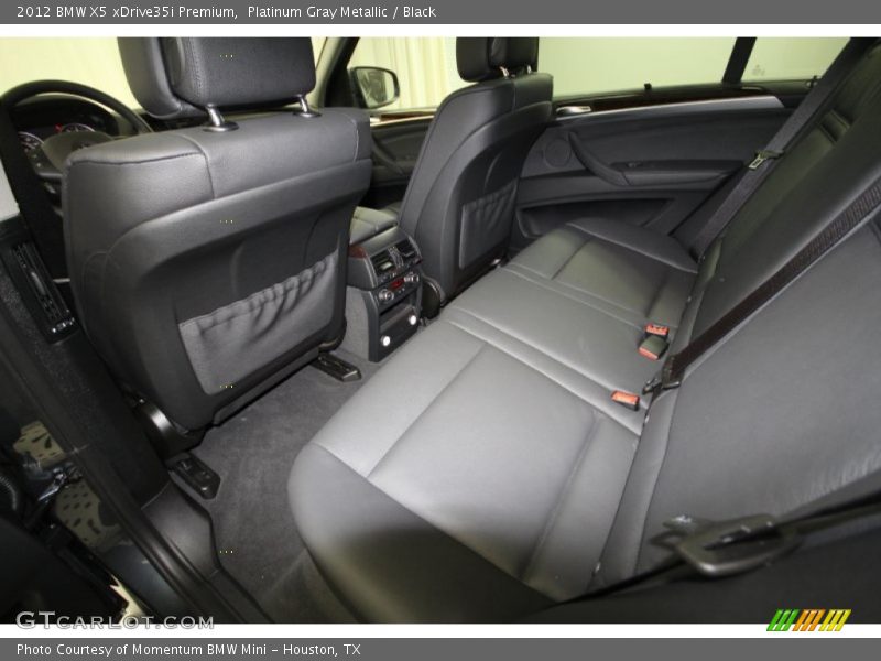 Platinum Gray Metallic / Black 2012 BMW X5 xDrive35i Premium