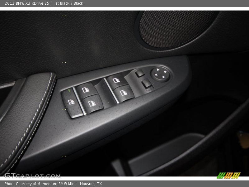 Jet Black / Black 2012 BMW X3 xDrive 35i