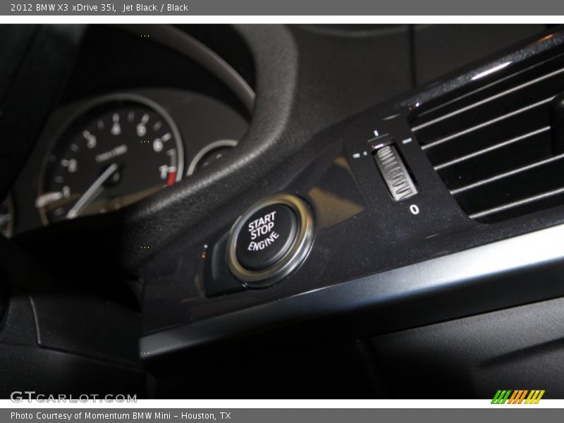 Jet Black / Black 2012 BMW X3 xDrive 35i