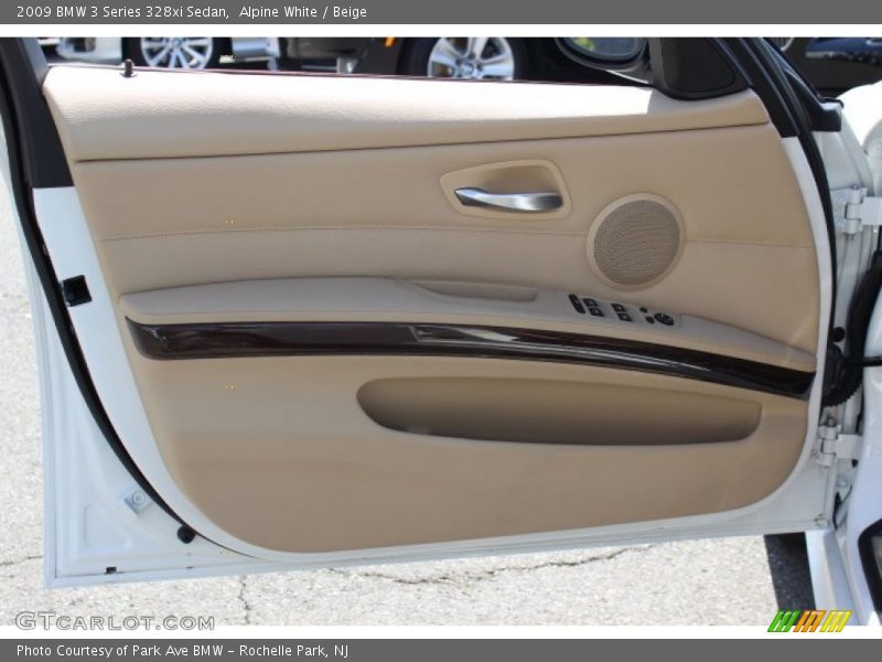Alpine White / Beige 2009 BMW 3 Series 328xi Sedan