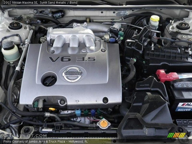 Sunlit Sand Metallic / Blond 2002 Nissan Maxima SE