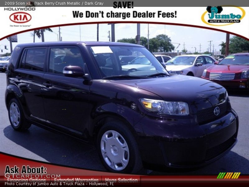 Black Berry Crush Metallic / Dark Gray 2009 Scion xB