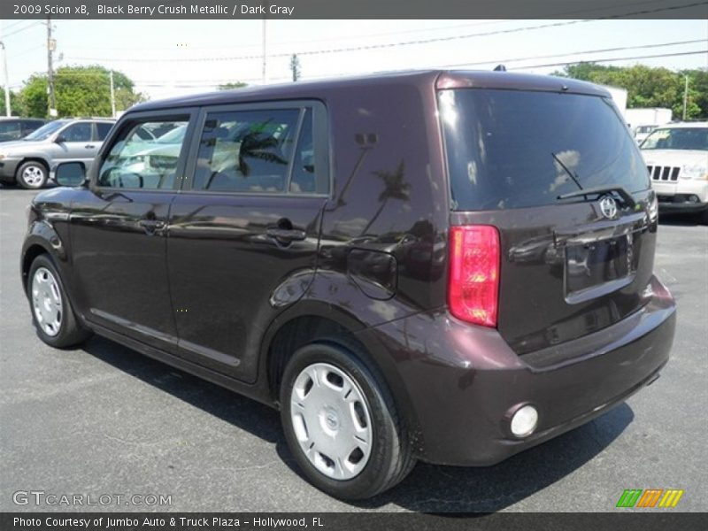 Black Berry Crush Metallic / Dark Gray 2009 Scion xB