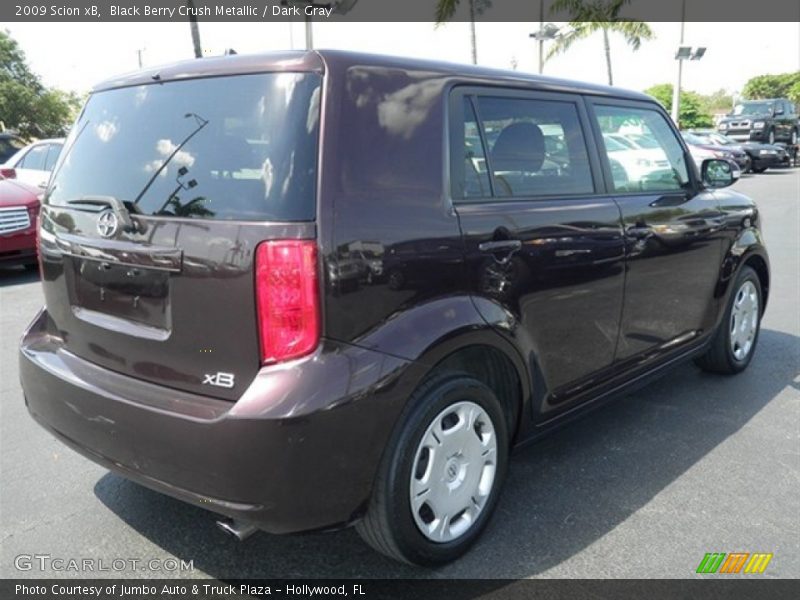 Black Berry Crush Metallic / Dark Gray 2009 Scion xB