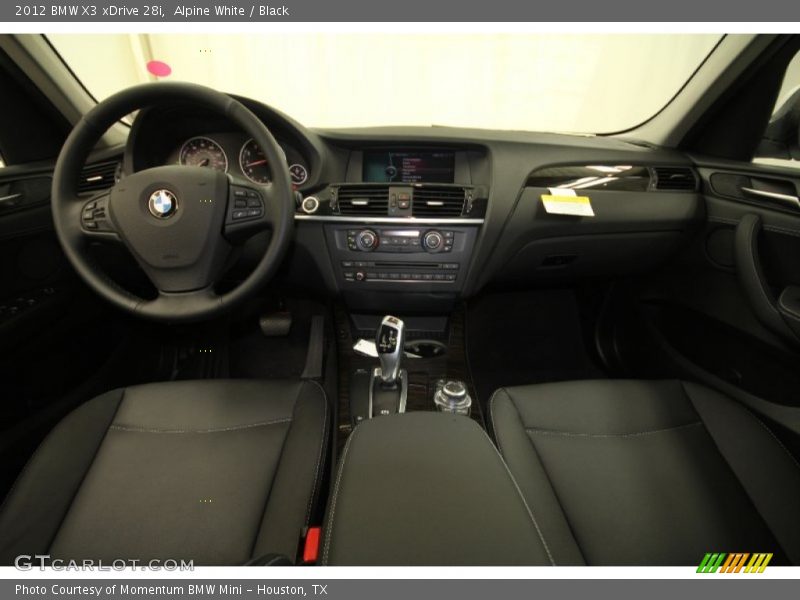 Alpine White / Black 2012 BMW X3 xDrive 28i