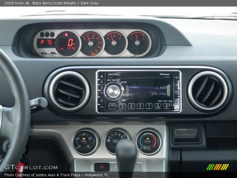 Black Berry Crush Metallic / Dark Gray 2009 Scion xB