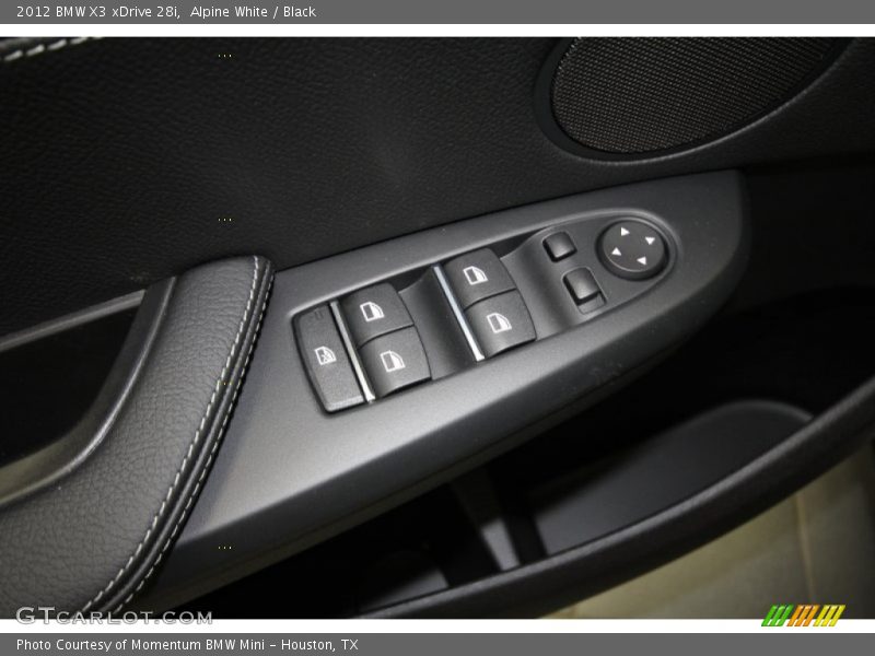 Alpine White / Black 2012 BMW X3 xDrive 28i