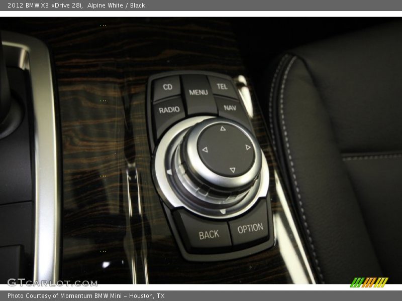 Alpine White / Black 2012 BMW X3 xDrive 28i