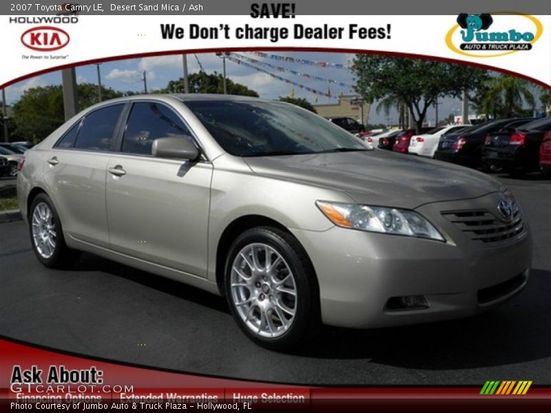 Desert Sand Mica / Ash 2007 Toyota Camry LE