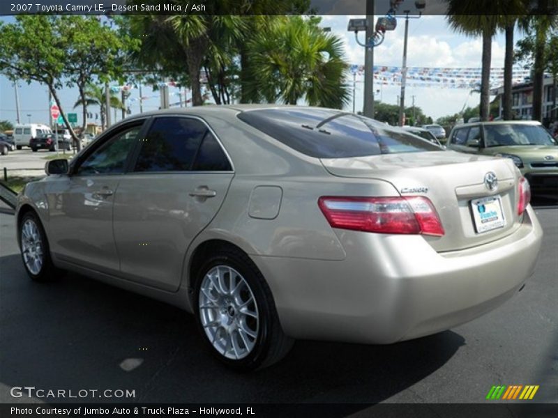 Desert Sand Mica / Ash 2007 Toyota Camry LE