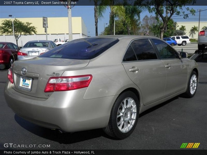 Desert Sand Mica / Ash 2007 Toyota Camry LE