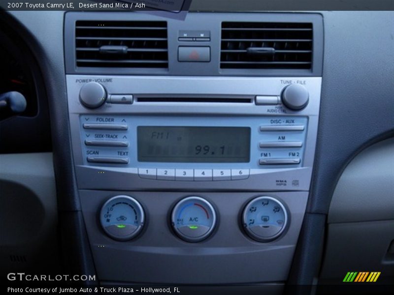 Desert Sand Mica / Ash 2007 Toyota Camry LE