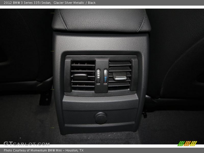 Glacier Silver Metallic / Black 2012 BMW 3 Series 335i Sedan