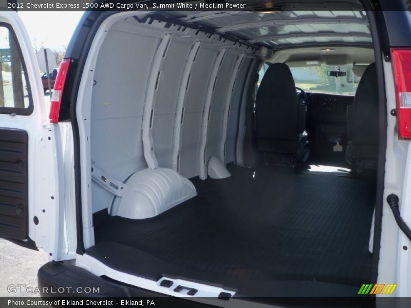 Summit White / Medium Pewter 2012 Chevrolet Express 1500 AWD Cargo Van