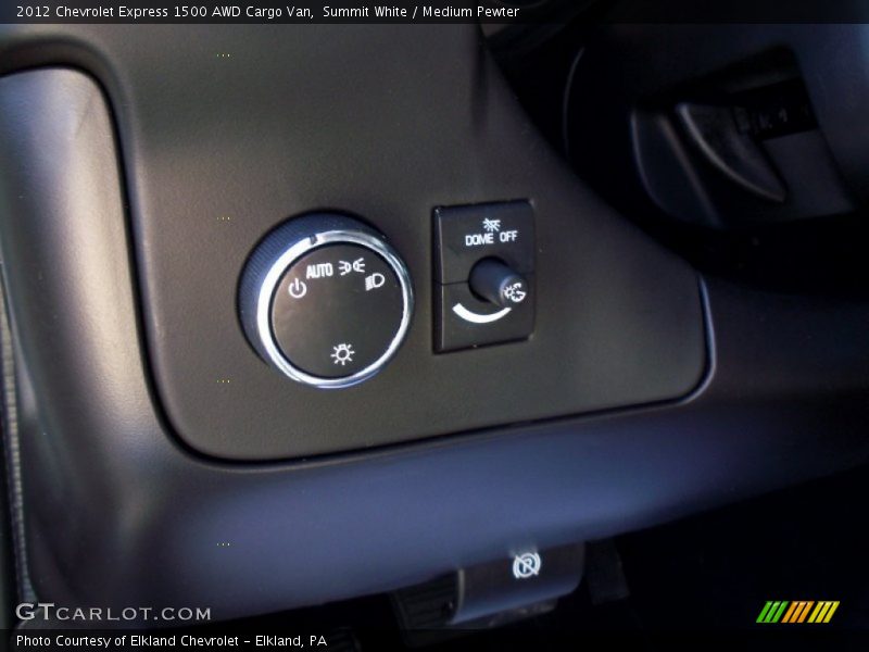 Summit White / Medium Pewter 2012 Chevrolet Express 1500 AWD Cargo Van