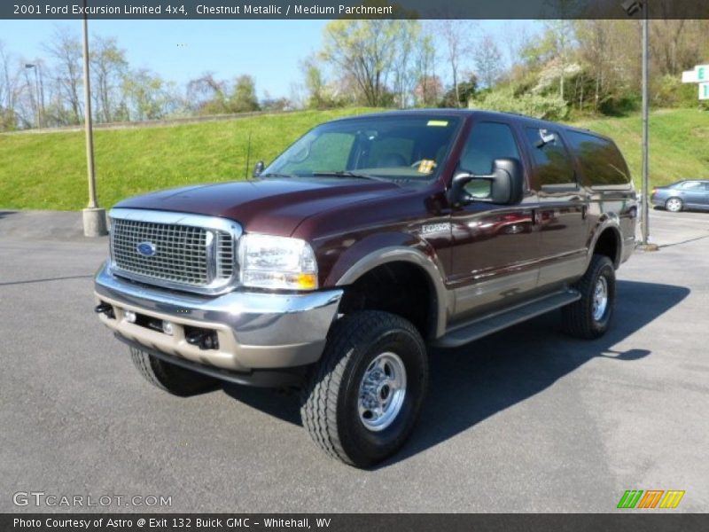 Chestnut Metallic / Medium Parchment 2001 Ford Excursion Limited 4x4