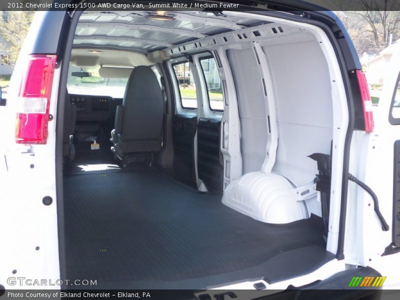 Summit White / Medium Pewter 2012 Chevrolet Express 1500 AWD Cargo Van