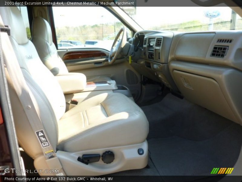 Chestnut Metallic / Medium Parchment 2001 Ford Excursion Limited 4x4