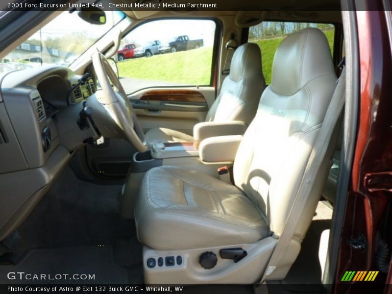 Chestnut Metallic / Medium Parchment 2001 Ford Excursion Limited 4x4