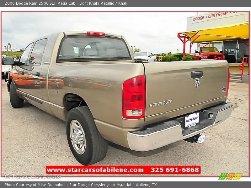 Light Khaki Metallic / Khaki 2006 Dodge Ram 2500 SLT Mega Cab