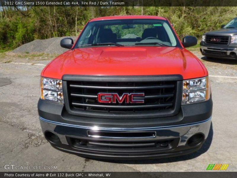 Fire Red / Dark Titanium 2012 GMC Sierra 1500 Extended Cab 4x4