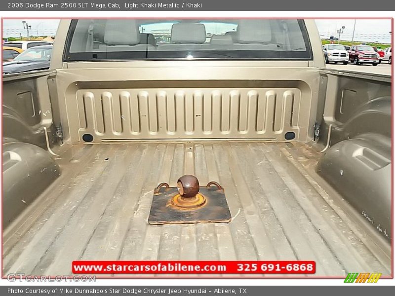 Light Khaki Metallic / Khaki 2006 Dodge Ram 2500 SLT Mega Cab
