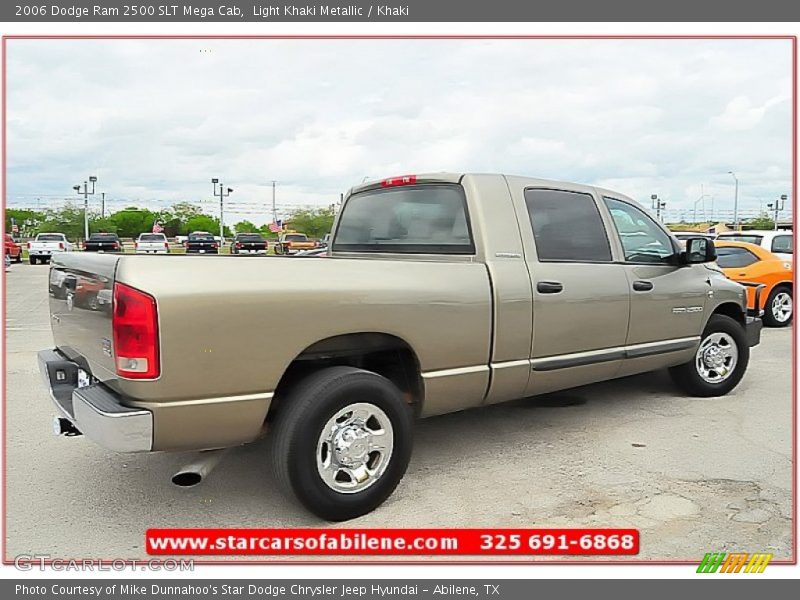 Light Khaki Metallic / Khaki 2006 Dodge Ram 2500 SLT Mega Cab