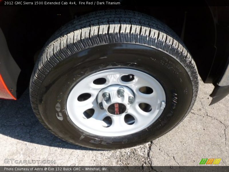 Fire Red / Dark Titanium 2012 GMC Sierra 1500 Extended Cab 4x4