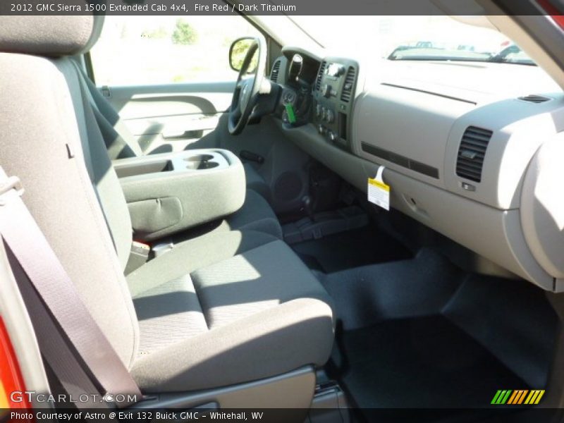 Fire Red / Dark Titanium 2012 GMC Sierra 1500 Extended Cab 4x4