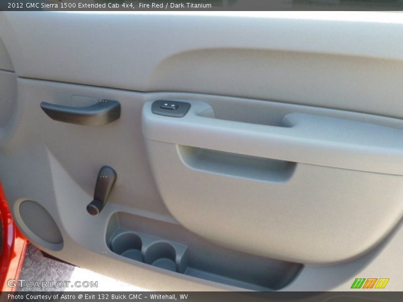 Fire Red / Dark Titanium 2012 GMC Sierra 1500 Extended Cab 4x4